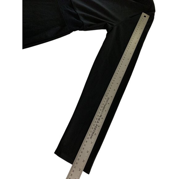 Leadingstar Black Long-Sleeve Knee Length Shift Dress Zip Back Closure Size XL - Picture 7 of 10